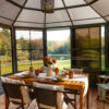 Florence Free Standing Solarium 12x12 Grey With Polycarbonate Roof - Image 4