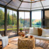 Florence Free Standing Solarium 12x12 Grey With Polycarbonate Roof - Image 5