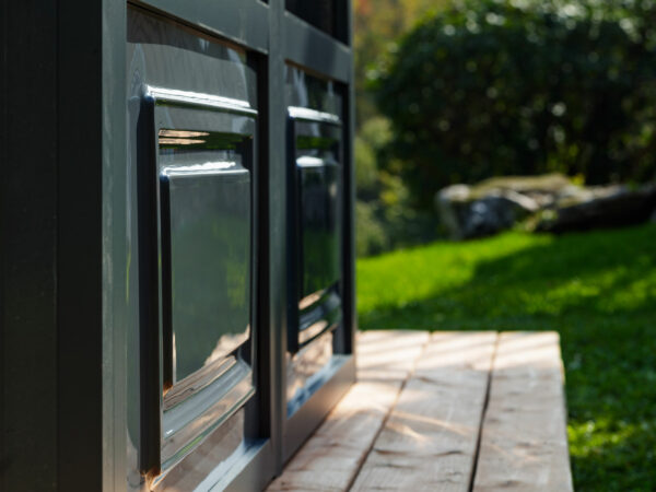Solarium Florence Auto-Portant 12x12 Gris Avec Toît en Polycarbonate – Image 8