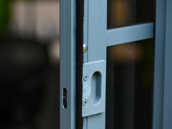 Solarium Florence Auto-Portant 12x15 Gris Avec Toît en Métal – Image 9