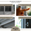Solarium Florence Mural 10x12 Gris Avec Toît en Métal – Image 3