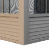 Solarium Florence Mural 8x16 Beige Avec Toît en Métal – Image 12