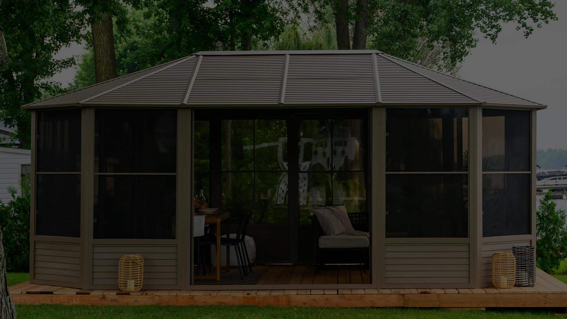 SOLARIUMS, PERGOLAS & GAZEBOS Abris Du Nord