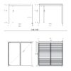10x10 Aluminum Pergolas Metal Roofs - Image 4