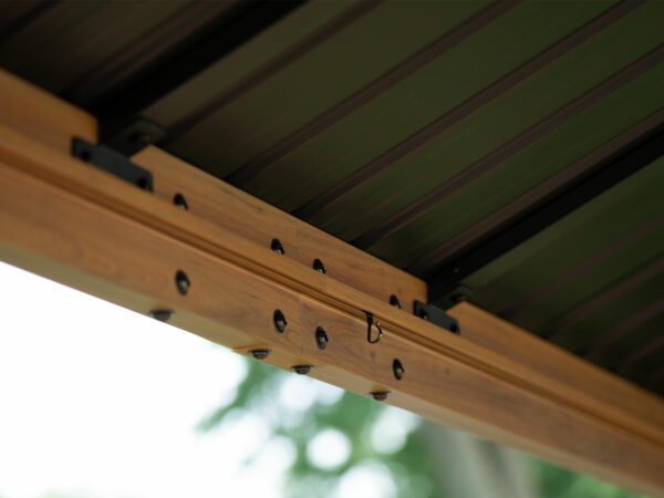 Gazebo Modèle Yosemite - 10x10 En Aluminium Toit en Métal – Image 9