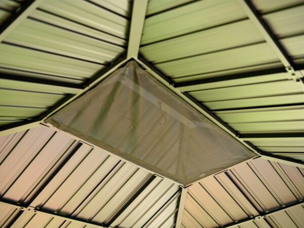 Gazebo Modèle Yosemite - 10x10 En Aluminium Toit en Métal – Image 10