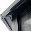Solarium Florence Auto-Portant 12x12 Noir Avec Toît en Métal – Image 8