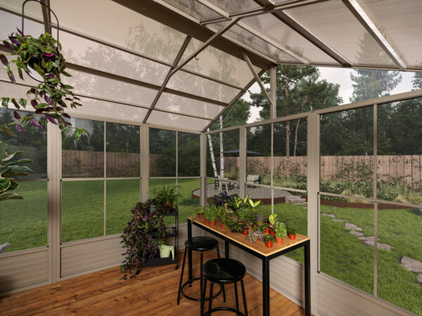 Solarium Myrdal 11x10 Avec Toit en Polycarbonate – Image 3