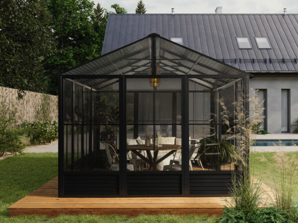 Solarium Myrdal 11x14 Avec Toit en Métal – Image 3