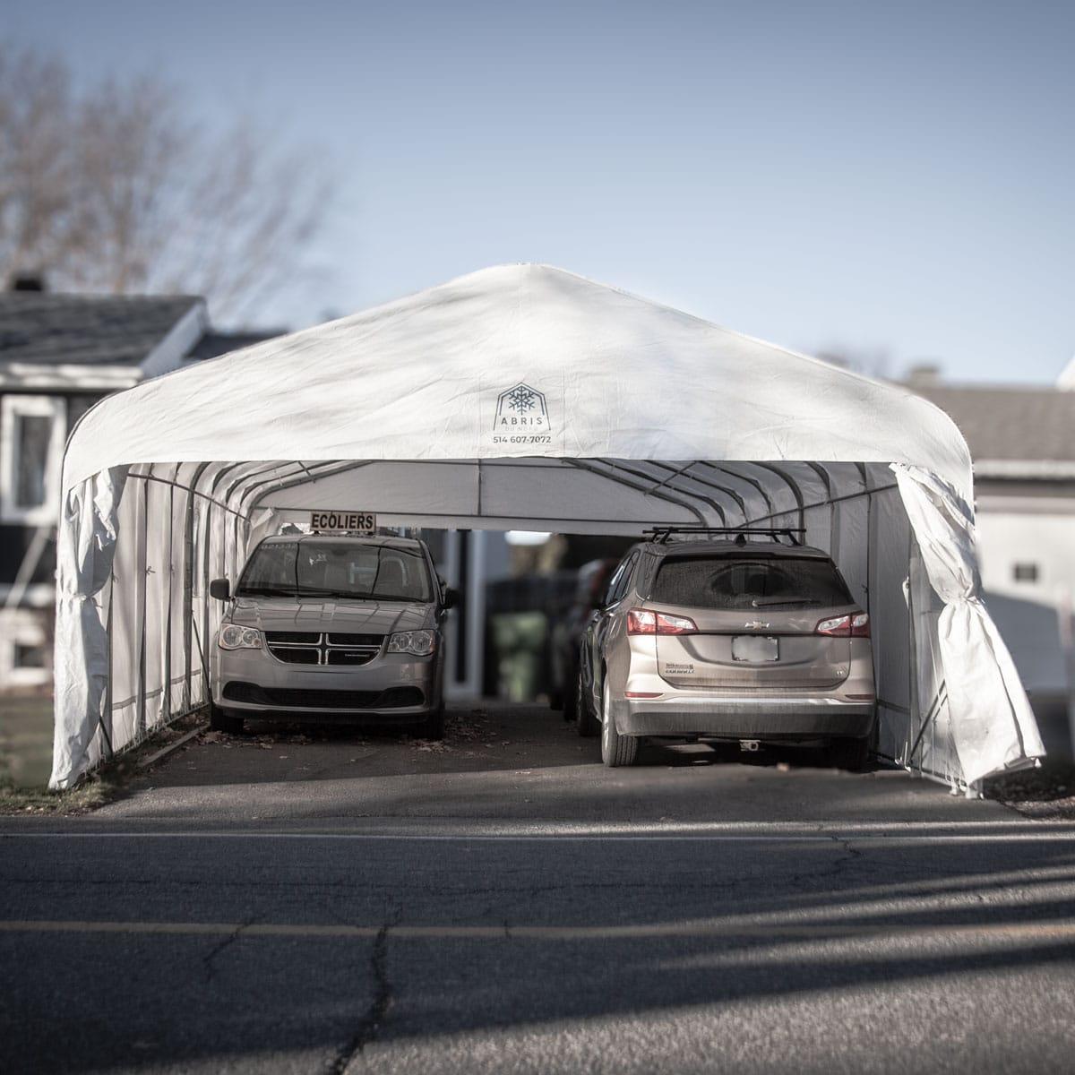 Location d'abris d'auto double - Vue 9 - Abris du Nord