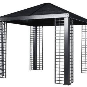Gazebo à cadre d'aluminium Havana 10 x 10 pi de Sojag