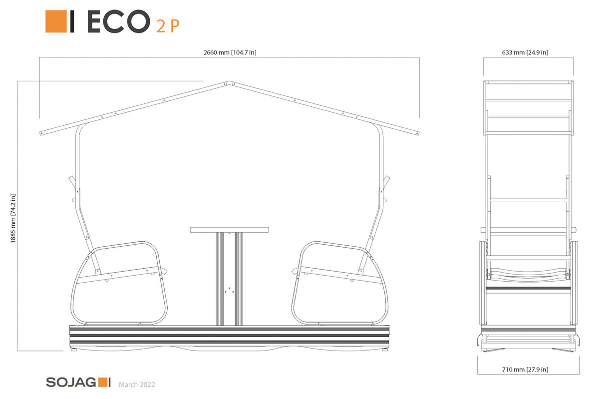 Balancoire-Eco-II-2places-silo | Abris du Nord