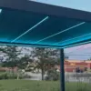 Pergola bioclimatique Monaco 1.0 de ProCam avec éclairage LED intégré