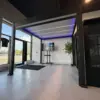 Pergola bioclimatique Monaco 1.0 de ProCam avec éclairage LED intégré